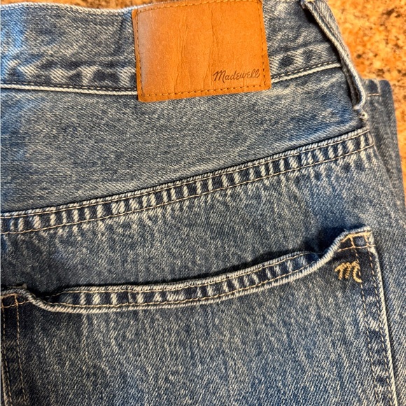 Madewell Superwide-Leg Women’s Jeans Tag Size 31 Relaxed High Rise Slash Pockets - Picture 8 of 15